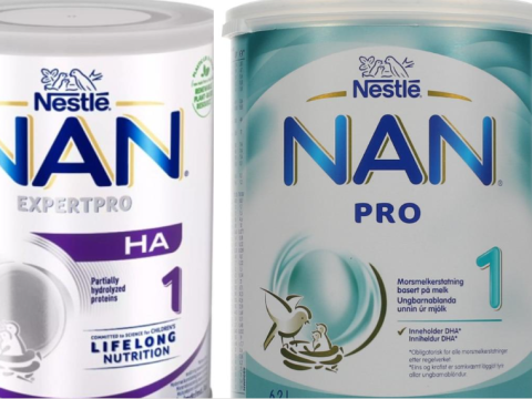 NAN powdered milk