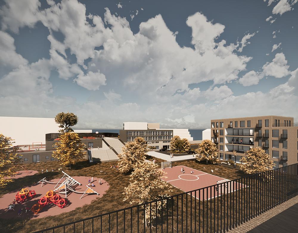 A new preschool at Völvufell.
