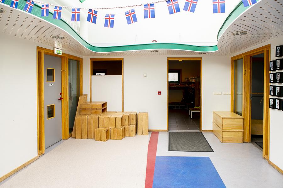 Leiksvæði inni á Jörfa.