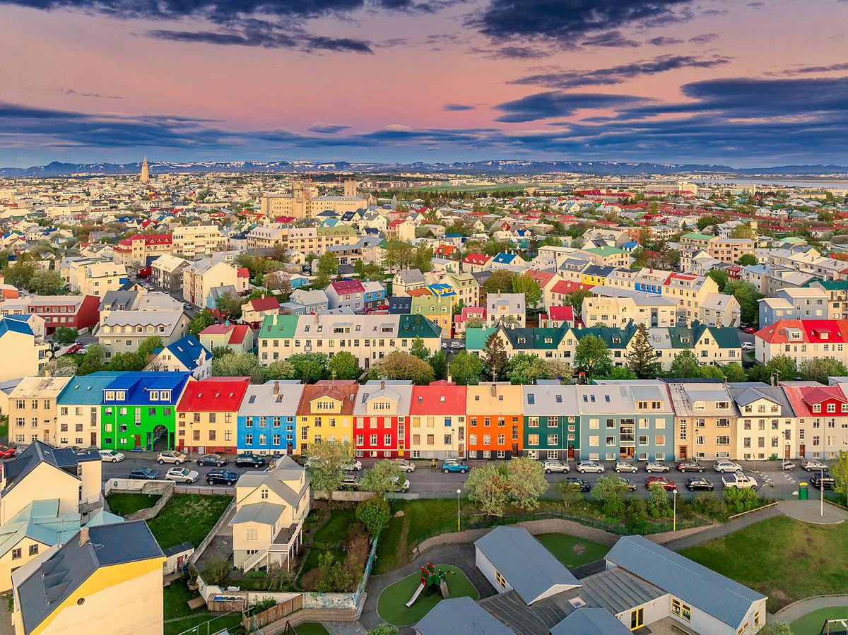 Reykjavík from the air