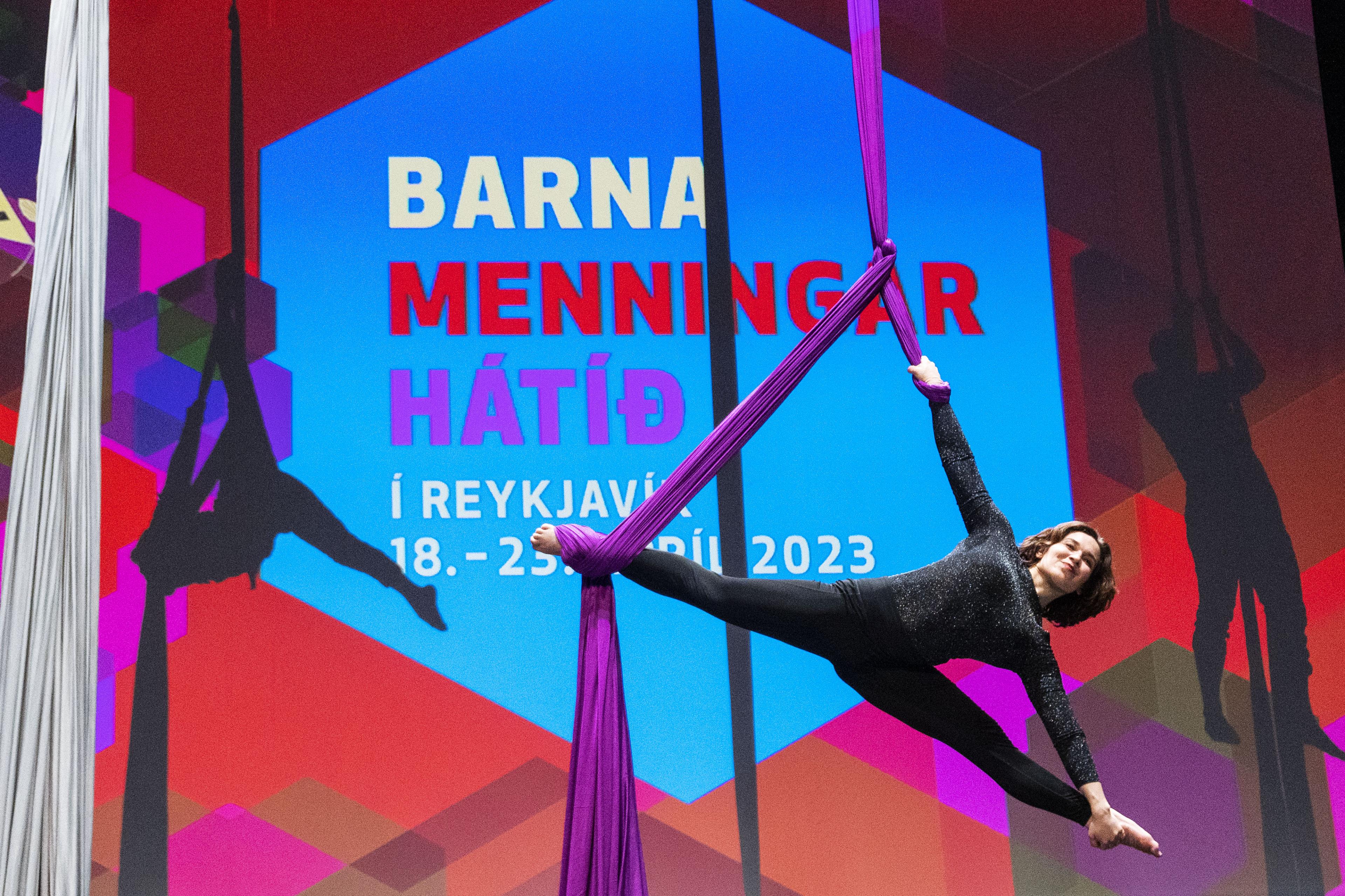 Hringleikur á opnun Barnamenningarhátíðar