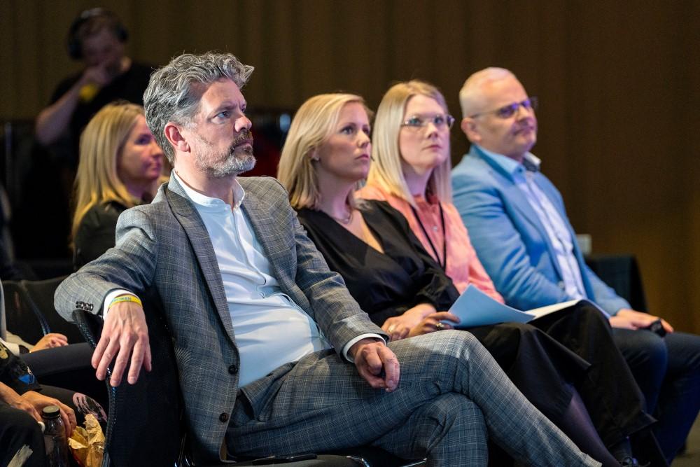 Attendees in the hall at the Economic and Urban Development meeting 2023.