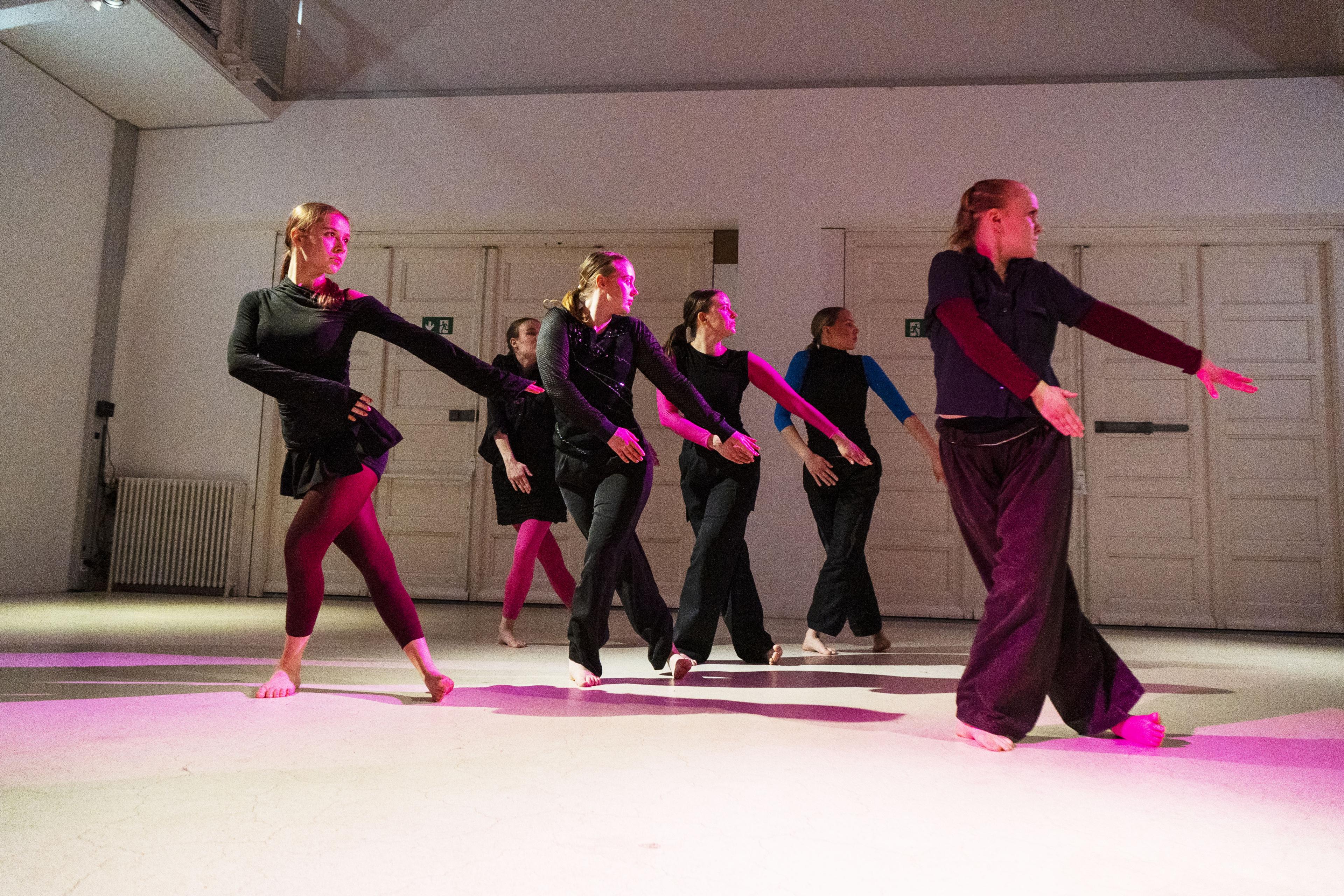 Dance performance at Reykjavík Art Museum during Museum Night