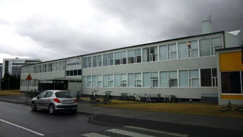 Inngangur í Hagaskóla frá Fornhaga